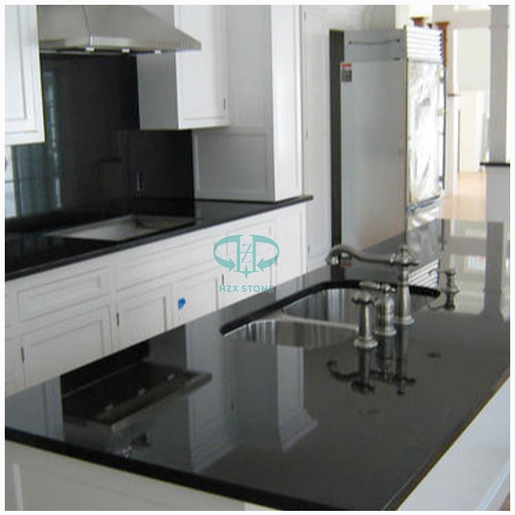 Jet Black Granite Countertops
