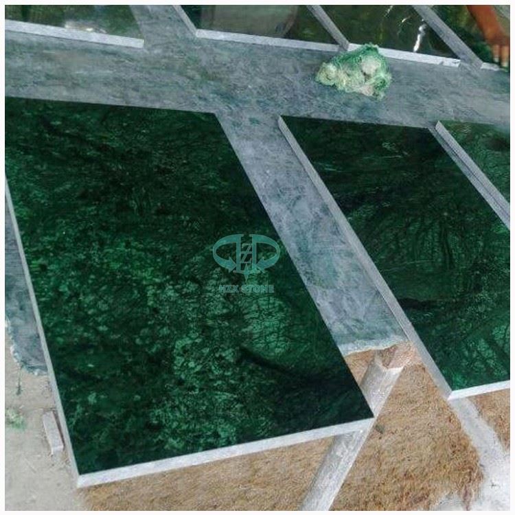 Dark Green Marble Wall Paving Tiles