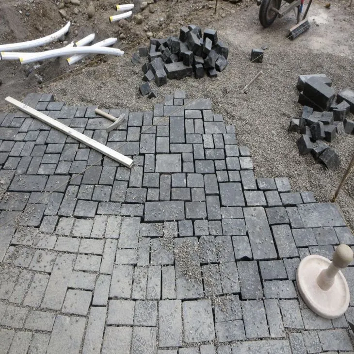 ZP black cobbles