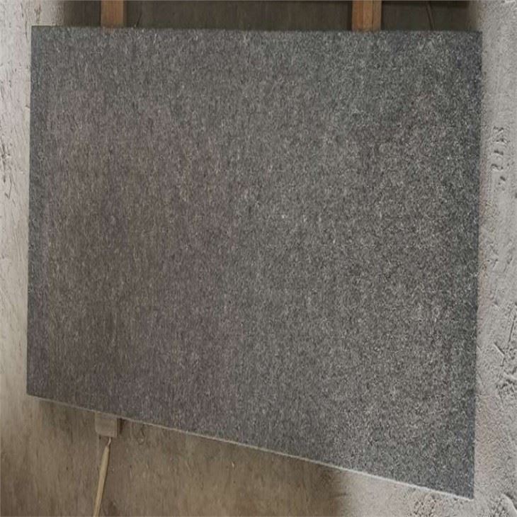 Flamed Jet Black Granite