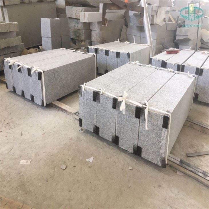Grijs graniet G603 stoeprand