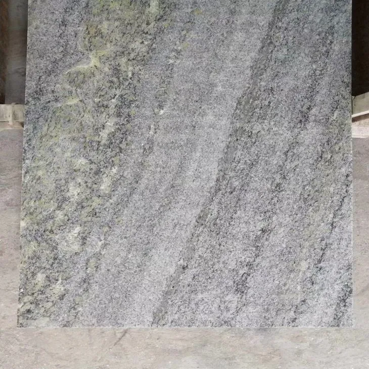 Multicolor Green Granite Slabs