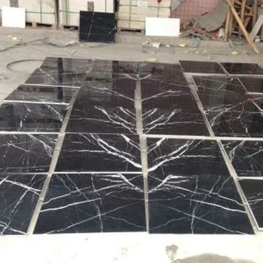 Zwarte Marquina vloertegels