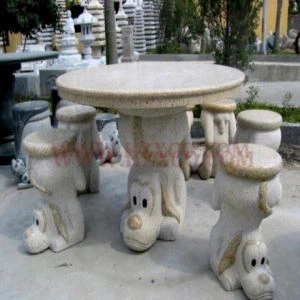 G682 Yellow Granite Bench