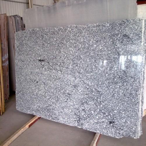 Spray White Granite Slab