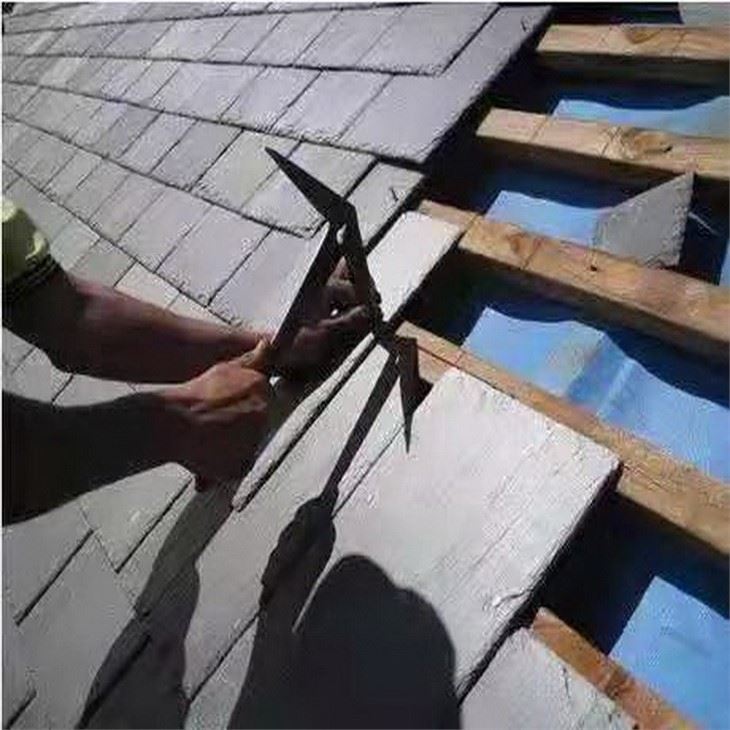 Grey Black Slate Roofing Tile