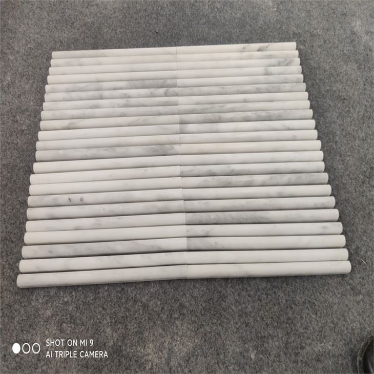 Oosterse witte marmeren plinttegels