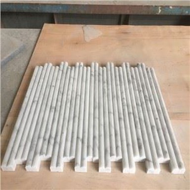 Carrara witte marmeren plinttegels