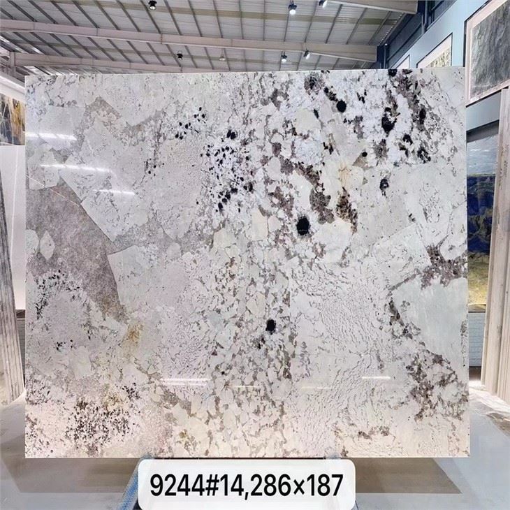 Pandora white Marble Slabs